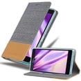 thumbnail image 1 of Cadorabo Étui pour Sony Xperia Z3 Couverture Compacte Portefeuille Protection Écran Cuir PU Flip Magnétique Étui, 1 of 7