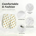 thumbnail image 6 of Lsque Cute Duck Diver Printed Women's Running Shorts with Liner Pockets,Elastic Quick Dry Workout Athletic Gym Yoga Shorts,Womens High Waist Shorts-X-Large, 6 of 9