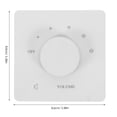 thumbnail image 5 of Dayesque Adjustable In-Wall Speaker Volume Control with Replacement Knob and Tone Control for Home Audio Systems, 5 of 8