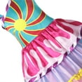 thumbnail image 2 of Halloween Costume Choice Candy Cheerleader Emoji Neon Style with Hairband Cuff, 2 of 6