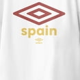 thumbnail image 3 of Umbro Kids Spain Diamond Logo T Shirt (White, XS-XL), 3 of 4