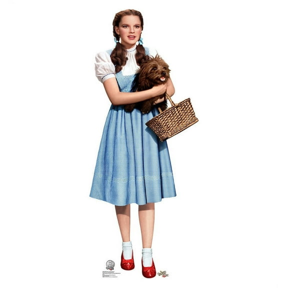 Dorothy Holding Toto (Wizard of Oz 75th Anniversary) Cardboard Stand-Up, 5ft