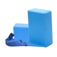 thumbnail image 3 of Bloque de yoga portátil Zulema EVA para deportes de interior pilates y meditación Azul, 3 of 8