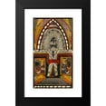 thumbnail image 2 of Adolf Wölfli 16x24 Black Modern Framed Museum Art Print Titled - The Crucifixion of My Few, on the Biskaya, - Haven - Island, in the Quiet Ocean, in the Summer, 1.876 (1920), 2 of 5