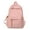 Pink, variant on ZPYESWOW Teacher Backpack for Women Cute Backpack School Back to School Travel Bags Bolso Universitario Mujer Computer Back Pack Everyday Bags, Black One Size