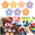 thumbnail image 1 of unbranded 50Ud Cabochones Planos De Flores De Resina Colores Surtidos Para Embellecer Accesorios Y Artes, 1 of 5