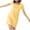 Yellow, variant on ZyeKqe Womens Nightgowns with Built in Bra Short Sleeve Nightshirts T Shirts Dress Crewneck Casual Sleepdress Comfy Nightdress
