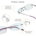 thumbnail image 2 of LifeArt Blue Light Blocking Glasses, Computer Reading Glasses, 2 of 5