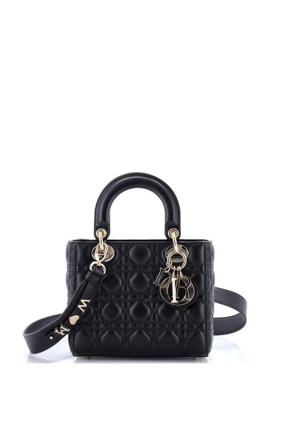 Pre-Owned My ABCDior Lady Dior Bag Cannage Quilt Lambskin By Rebag