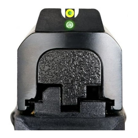 Green Rear Night Sight - AmeriGlo Tritium i-Dot Night Sight Set All MP except Shield, Green/Orange ProGlo