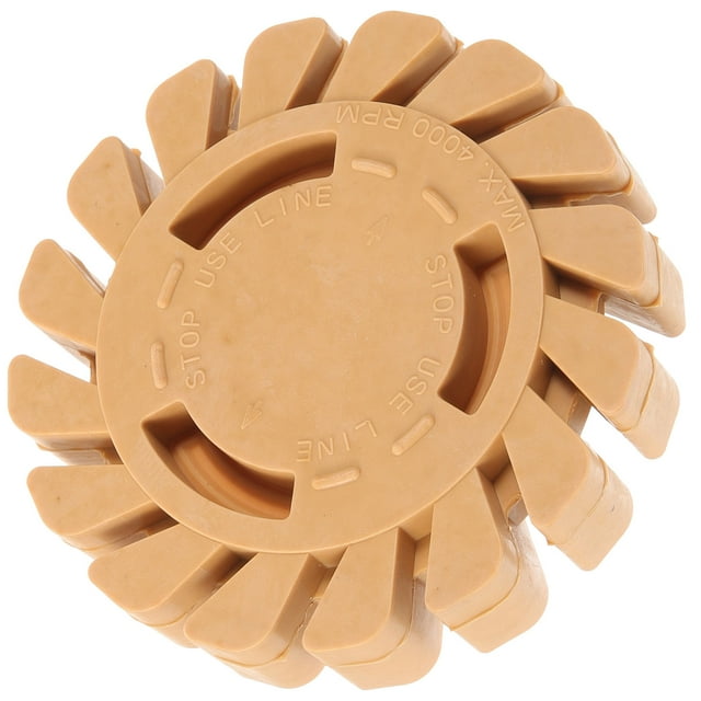 SEWACC Disque de Colle Pneumatique Beige pour Enlever les Autocollants, Lot de 1