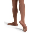thumbnail image 2 of Capezio Hanami® Canvas Ballet Shoe | Mocha, 2 of 5