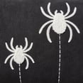 thumbnail image 3 of My Texas House Halloween Hanging Spiders Oblong Decorative Pillow, Black and Ivory, 14" x 20", 3 of 6
