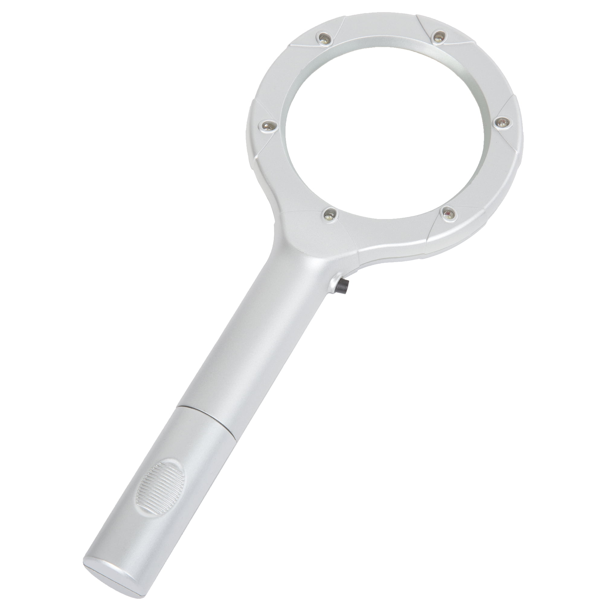 Magnifying Glass with Light and Stand 8X Real Glass Lens Magnifying Lamp  Y5T4