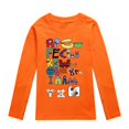 thumbnail image 1 of Sudadera con estampado de alfabeto lol para niños, sudadera de manga larga para niños y niñas, sudadera con capucha para niños pequeños + sombrero para el sol, regalo de Navidad de dibujos animados AZ zhangyuxiang LED, 1 of 2