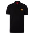 thumbnail image 5 of HUGO Dereso Slim Polo Shirt, Black, 5 of 5