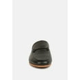 thumbnail image 3 of KRISTY Horsebit Embellished Mules in Black, 3 of 8