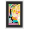 thumbnail image 4 of 14x24 Frame with Mat - White 16x26 Frame Wood Made to Display Print or Poster Measuring 14 x 24, 4 of 8