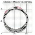 thumbnail image 2 of High polished (no plating) Stainless Steel Ring with No Stone for Women Style TK051, 2 of 4