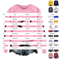 thumbnail image 2 of Game Day Sweatshirt Women Long Sleeve Crew Neck Hiking Baggy Plain Tops Tunic Tops Heart Graphic Rugby Shirt Comfort Hoodie Football Fan Football Season Shirts Weekend Tops Baseball Mom Shirt Yellow, 2 of 2