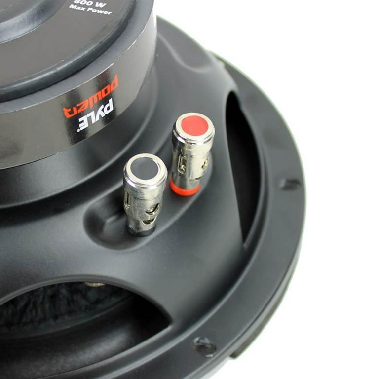 Pyle PLPW8D 8In 800W Car Audio Subwoofer Sub Power Woofer DVC 4 Ohm Black