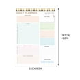 thumbnail image 3 of YIMWNYI Undated Daily Planner Note Pads - 52 Sheets To-Do List Pad with PVC Cover, Productivity Task Organizer for Office & Home, Tear-Off Checklist Notebook (6x8in), 3 of 3