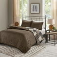 thumbnail image 4 of Home Essence Hilltop 3 Piece Reversible Printed Coverlet Set, 4 of 15