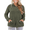Army Green, variant on NISVIYA Womens Winter Plus Size Lightweight Hooded Sweatshirts Trendy Ribbed Solid Color Hoodies with Pocket Hood Sweater Pullover