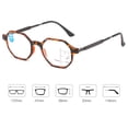 thumbnail image 2 of 3 Pairs Multifocus Anti-Blue Light HD Reading Glasses Progressive Readers, 2 of 2