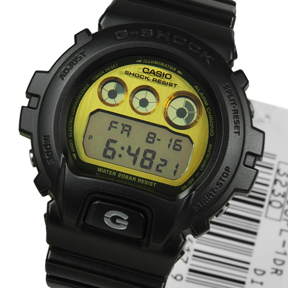 casio gshock black and gold