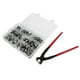 thumbnail image 3 of Abrazaderas De Manguera De Acero Inoxidable 304 De 130 Piezas Kit Surtido De Abrazaderas De Manguera De 6 A 21 Mm para Bebidas, Automóviles, Barcos, Motocicletas Y Aplicaciones Industriales, 3 of 14