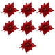 thumbnail image 3 of 7 piezas de flores de brillo navideño flores artificiales decorativas de guirnalda de Navidad, 3 of 5