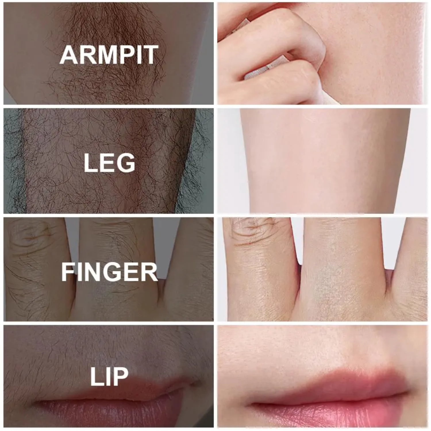 PHOFAY Hair Removal Cream, Gentle Body Hair Remover Cream for Smooth, Soft-Looking Skin, Easy At-Home Hair Removal