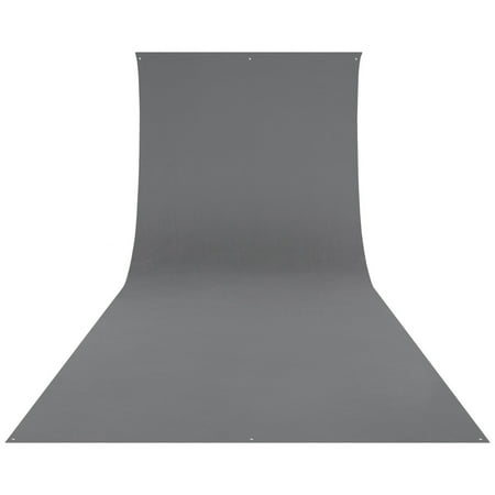 Westcott 9 x 20 Neutral Gray Wrinkle Resistant Backdrop