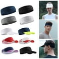 thumbnail image 4 of Fanjie Cool Elastic Sports Visor Elastic Non-Slip Headband Outdoor Running Fitness Sweat-Absorbent And Breathable Anti-Perspirant Belt, 4 of 9