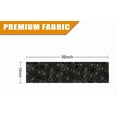 thumbnail image 5 of Halloween Table Runner Spider Web Black Linen Table Runners for Seasonal Holidays Indoor Outdoor Kitchen Dining Party Home Decor 13 x 36 Inch, 5 of 5