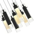thumbnail image 6 of CWI Lighting  Olinda 37 Light LED Integrated Metal Chandelier in Black, 6 of 6