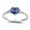 T0014 Blue, variant on PULABO Classic Proposal Cocktail Ladies For Women Dazzling Comfortable Fit CZ AAA Zircon Ring Thoughtful Surprise Gift Box Included