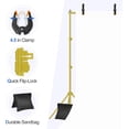 thumbnail image 4 of EMART Photo Backdrop Stand 10x7ft, Adjustable Background Stand Support Kit with Carry Bag for Parties, Events Decoration, Wedding, Photography -Titanium Gold, 4 of 6