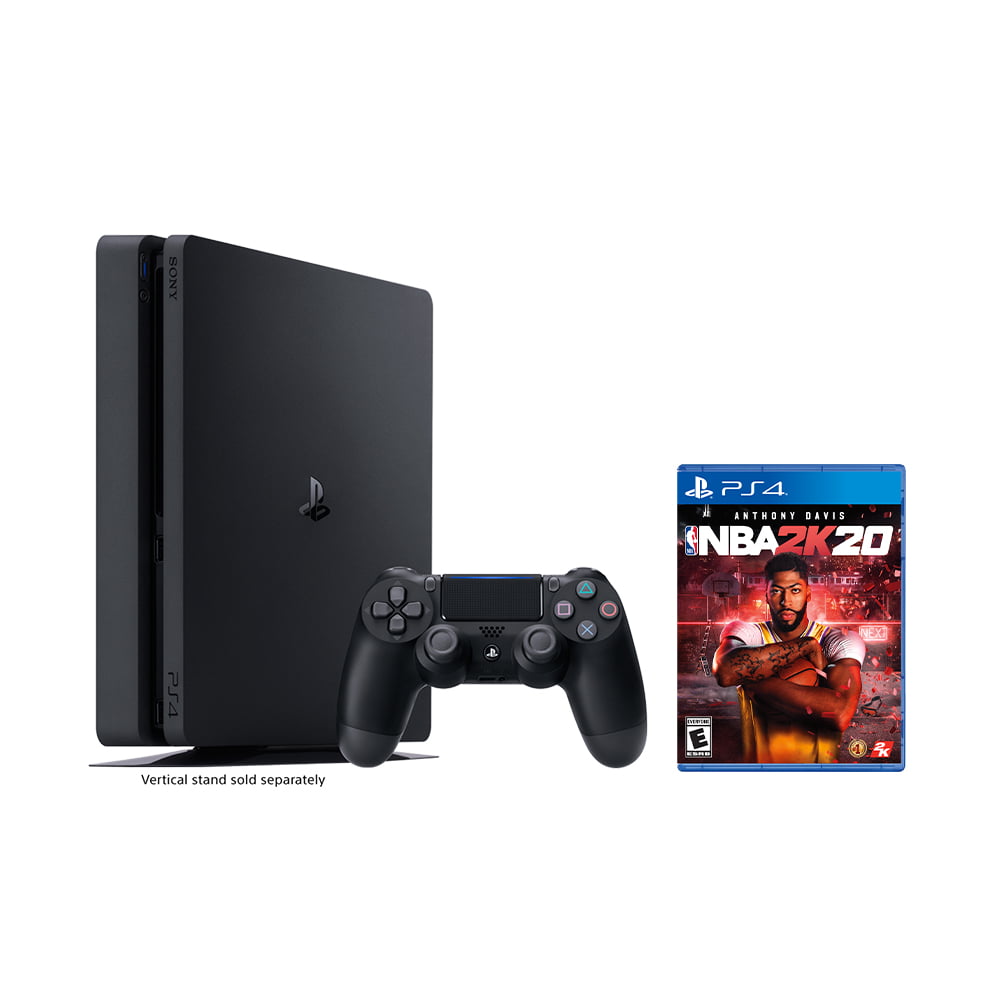 avis Hus Morgenøvelser Playstation 4 Slim 1TB Jet Black Gaming Console Bundle With NBA 2K20 - 2019  New PS4 Game! - Walmart.com