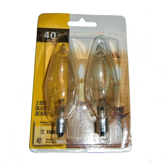 Heat Surge Vacuum Cleaner Bulb, Front Tip Clear (1 Pack 2 Bulb) Carded :- 30000156