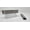 Stainless Steel, variant on Adapter for Samsung microvaves with center filter for Microvisor Hood