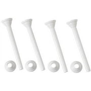 Wilton Disposable Pillars With Rings, Pack of 4 - 9'