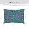 Lukts Bullfinches Branches And Balls Pattern Pillow Cases ,Pillow