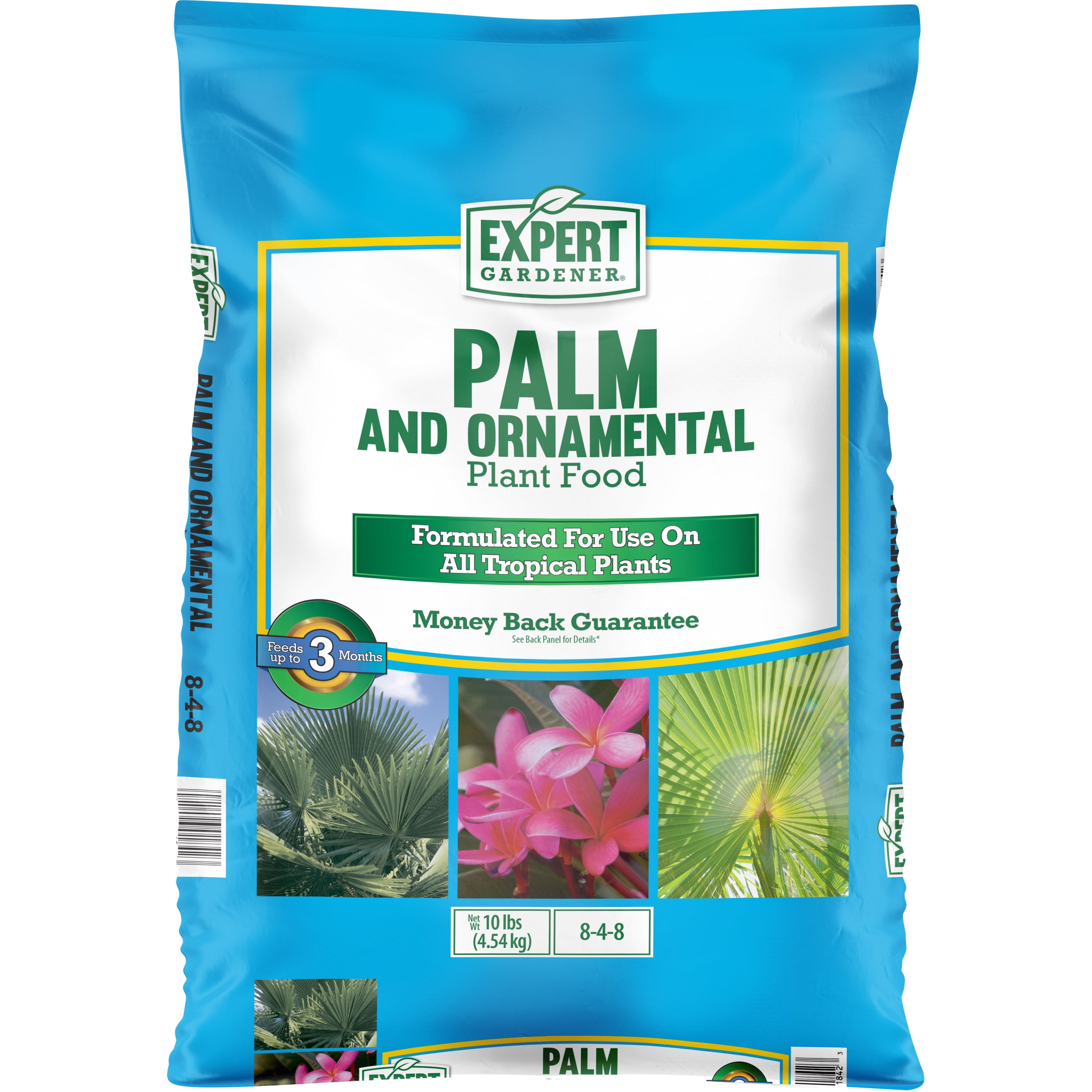 Expert Gardener Palm and Ornamental Plant Food Fertilizer 8-4-8; 10 lbs 