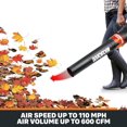 thumbnail image 4 of WORX Turbine 600 Electric Leaf Blower, 4 of 5