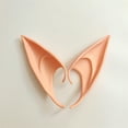 thumbnail image 3 of 1 Pair Elf Ears Cosplay Accessories Latex Soft Pointed Prosthetic False Ear Halloween Party Masks, 3 of 7