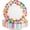 Colorful, variant on DTFMZOV 8.5 inch Paper Plates Disposable, 30 Pack Compostable Heavy Duty Round Heart Plates for Party, Valentine's Day, Microwaveable Plates for Dinner and Everyday Use