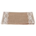 thumbnail image 1 of Camino de mesa de comedor NikouMX para fiesta de Navidad decoración de banquete tela beige, 1 of 8