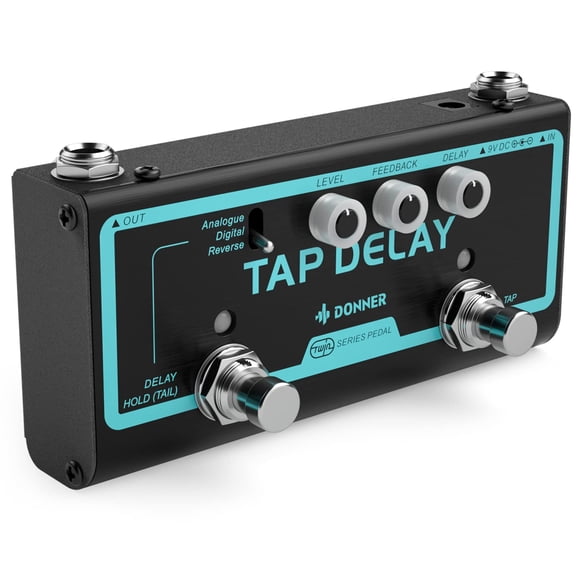 Pedal Delay Donner Delay 3 en 1 para guitarra eléctrica